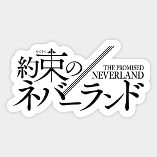 The Promised Neverland logo Sticker